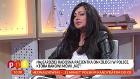 Ania Szubert - najradośniejsza pacjentka onkologii (WIDEO)