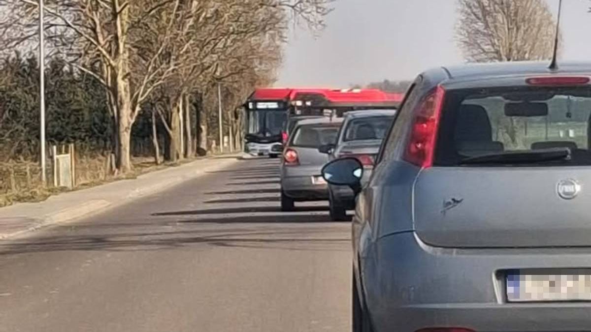 Kierowca autobusu linii nr 5 pomylił drogę i podczas nawrotu uszkodził pojazd