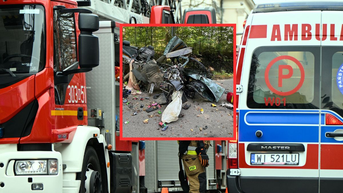 Śmiertelny wypadek na drodze z Galin do Kos. Nie żyje 28-latek.
