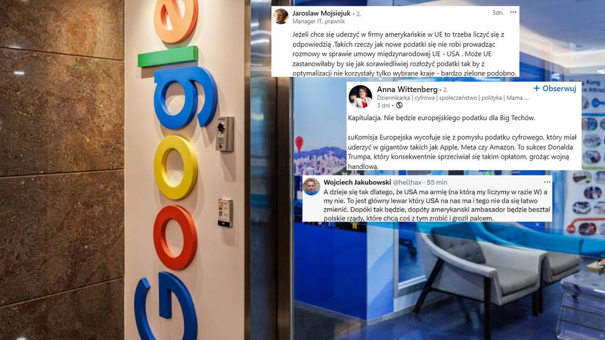 Komentarze ws. opodatkowania big-techów w Polsce