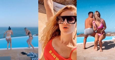 Singielka Madzia Wójcik leczy złamane serce po rozstaniu z Olehem, balując na Mykonos (ZDJĘCIA)