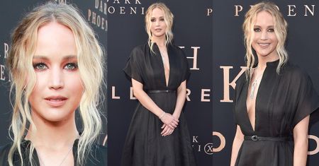 Jennifer Lawrence świętuje premierę w ponurej sukni od Diora