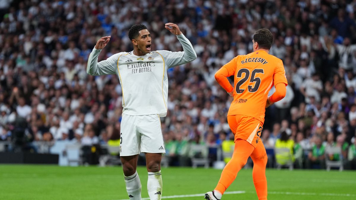 Real Madrid CF kontra FC Barcelona. Bellingham świętuje bramkę