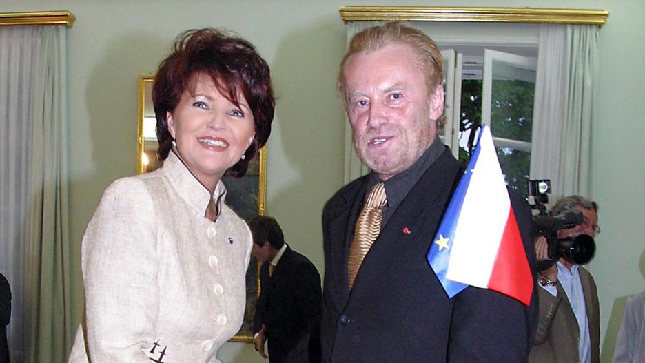 Jolanta Kwaśniewska i Daniel Olbrychski w 2010 r.