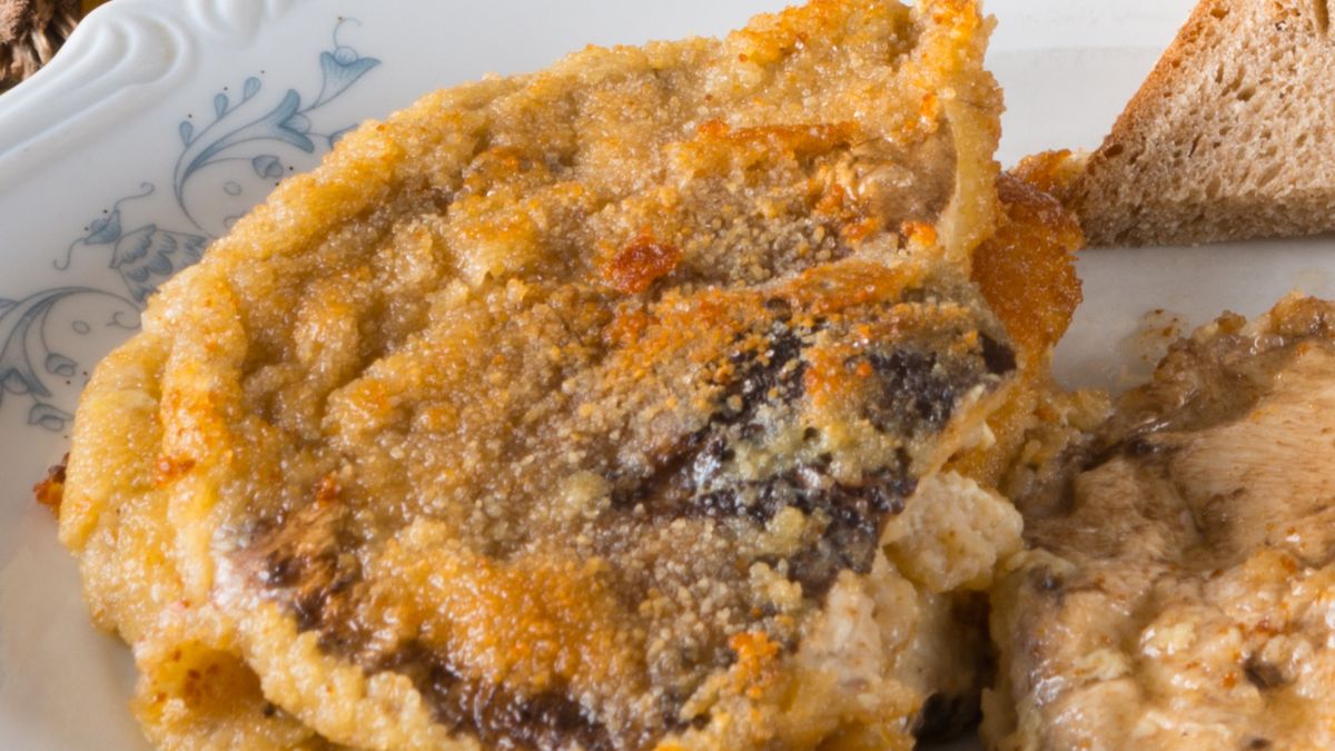 Kania w panko bardzo przyjemnie chrupie