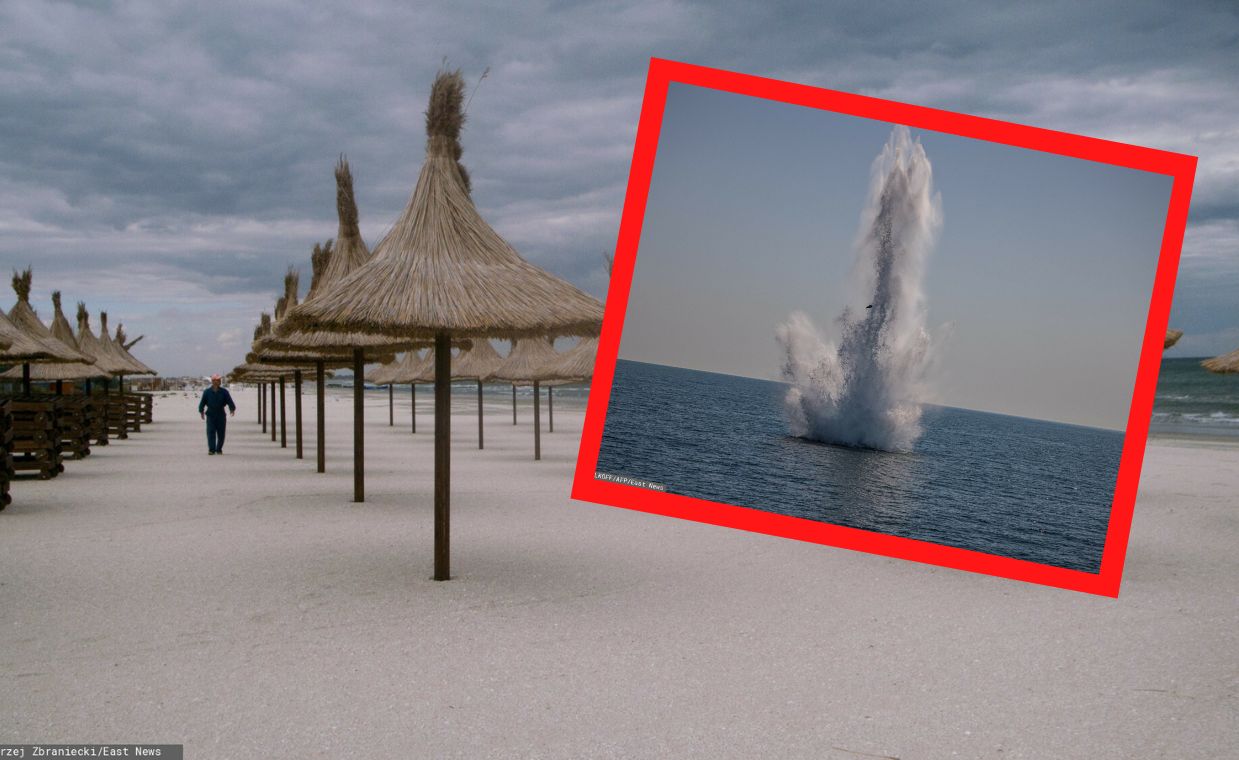 Do wybuchu doszło na plaży w kurorcie Costinesti w Rumunii