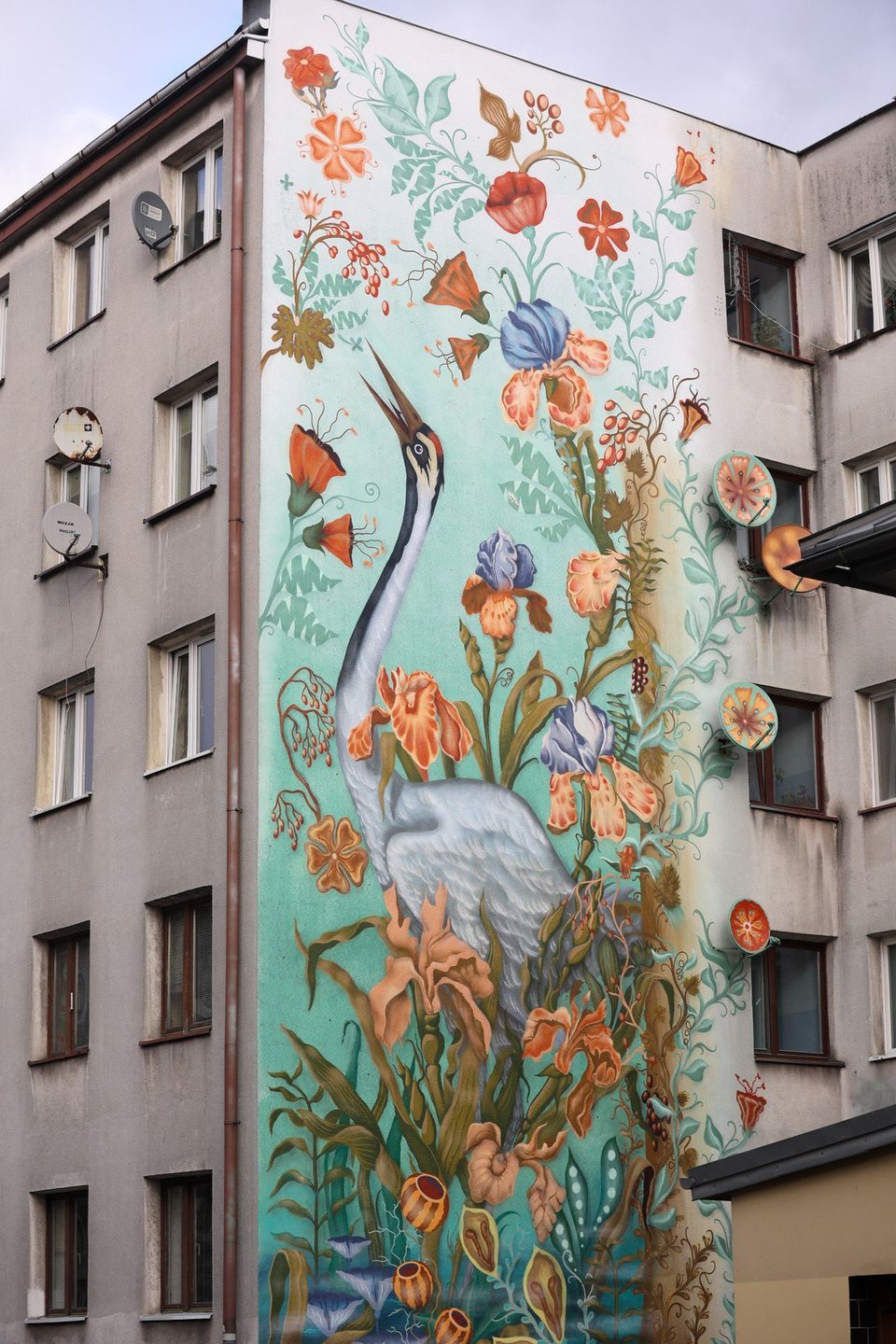 W Krakowie mamy nowy mural, dosłownie wyrósł w Podgórzu