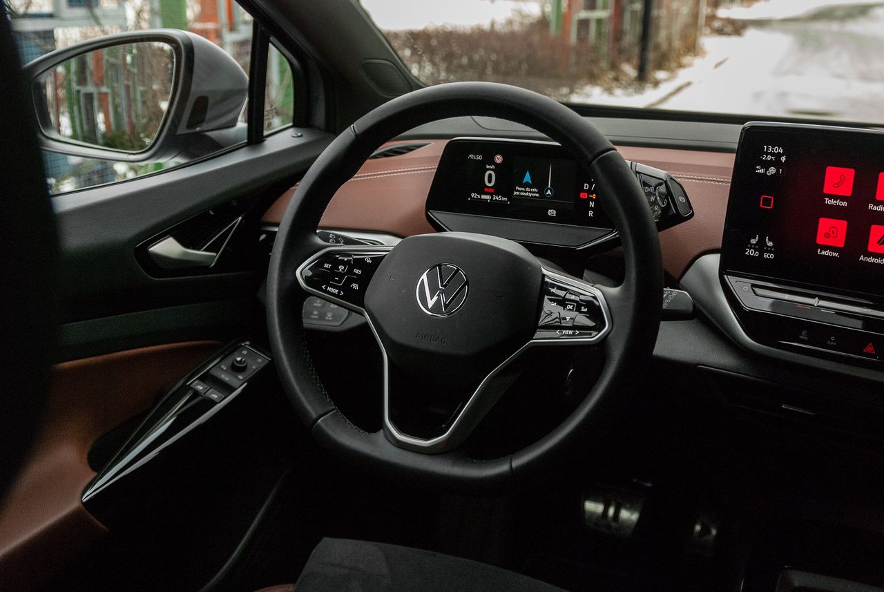 Obecnie wnętrza elektryków VW są dość minimalistyczne