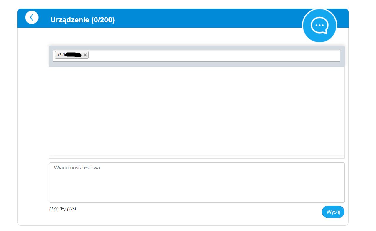 Panel zarządzania ZTE MF17B