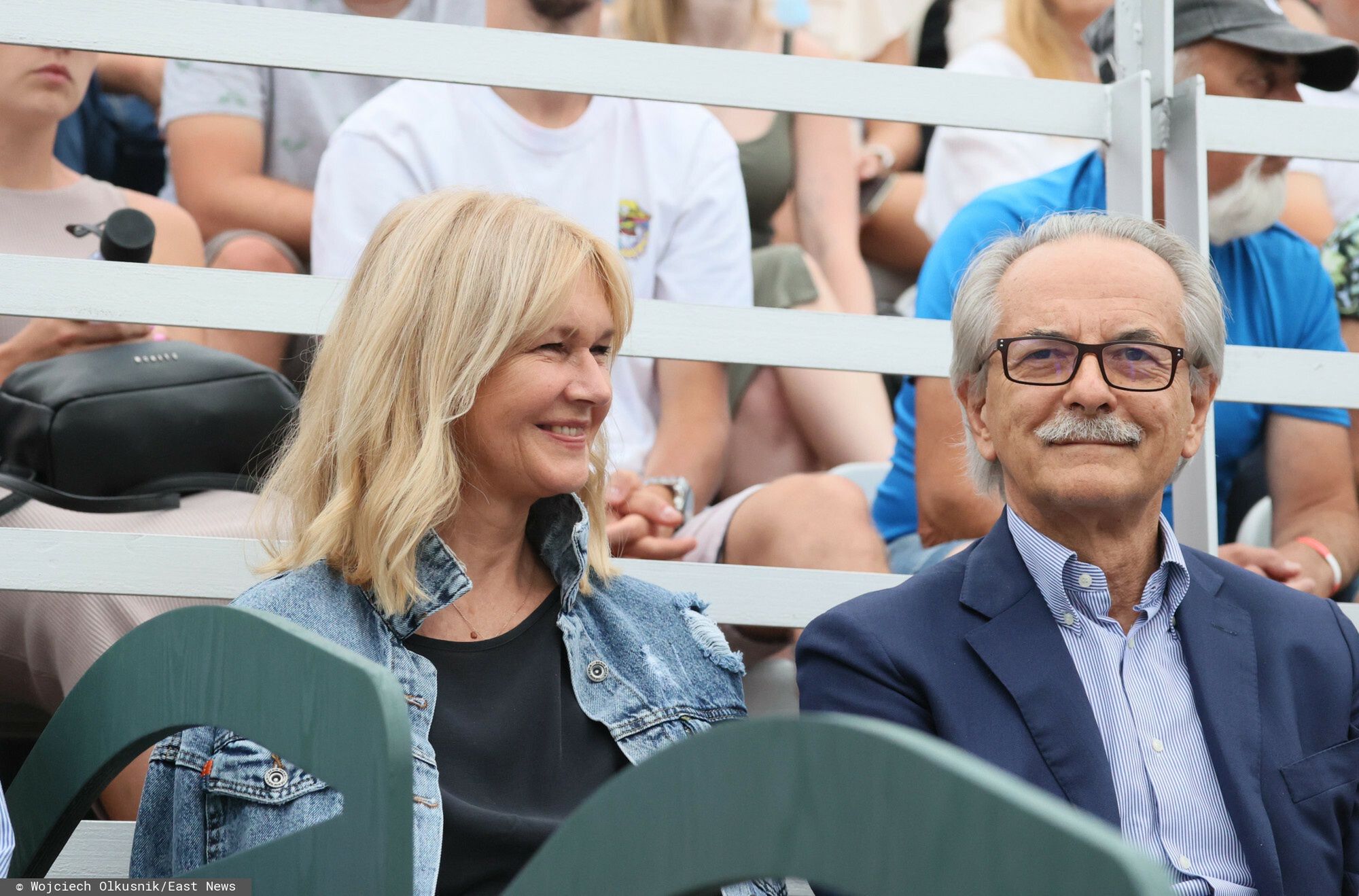 Znani kibicują Idze Świątek w Warszawie