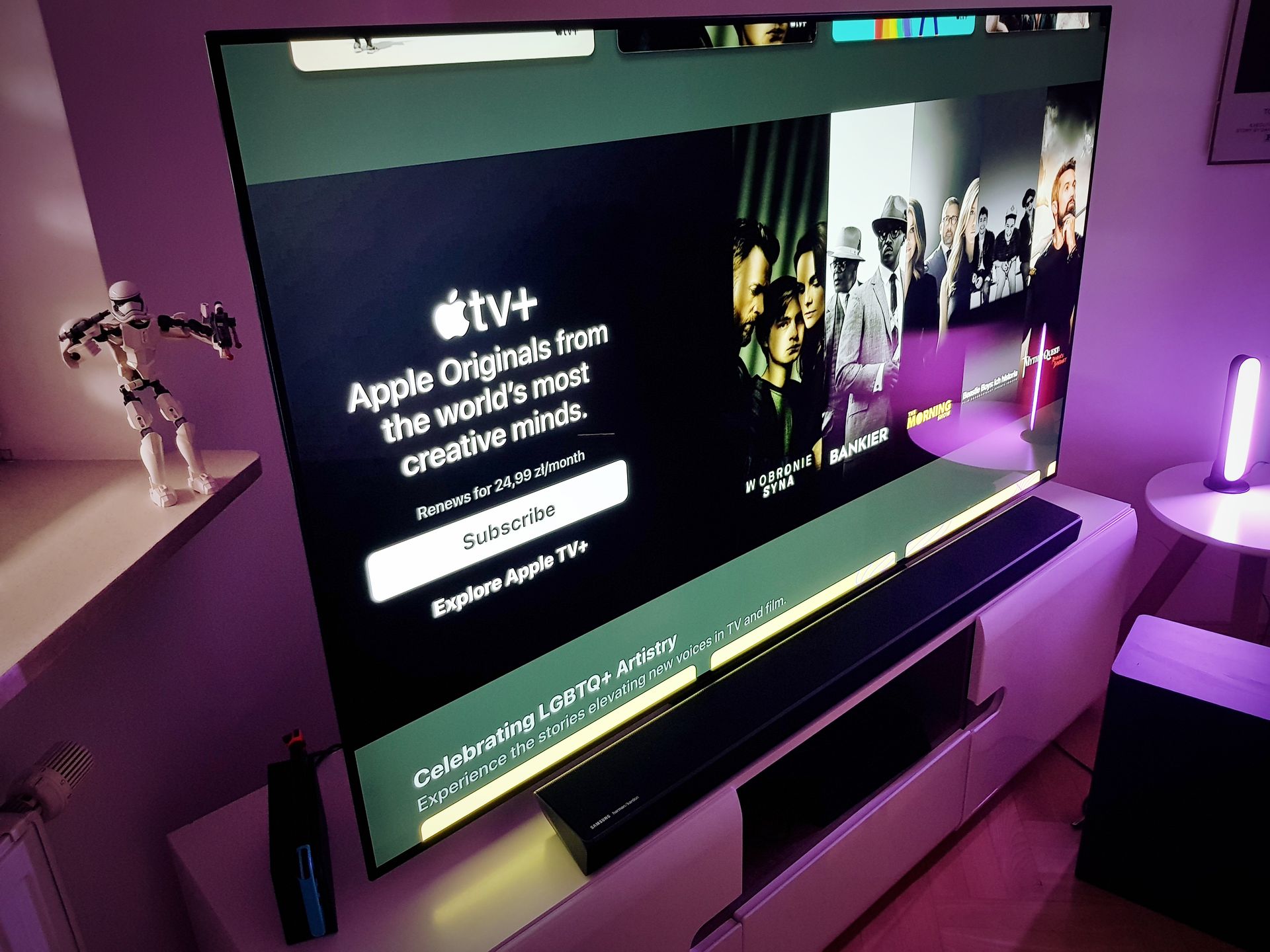 Telewizory LG: Apple TV z Dolby Atmos. Kinomani doczekali się najlepszego dźwięku 1