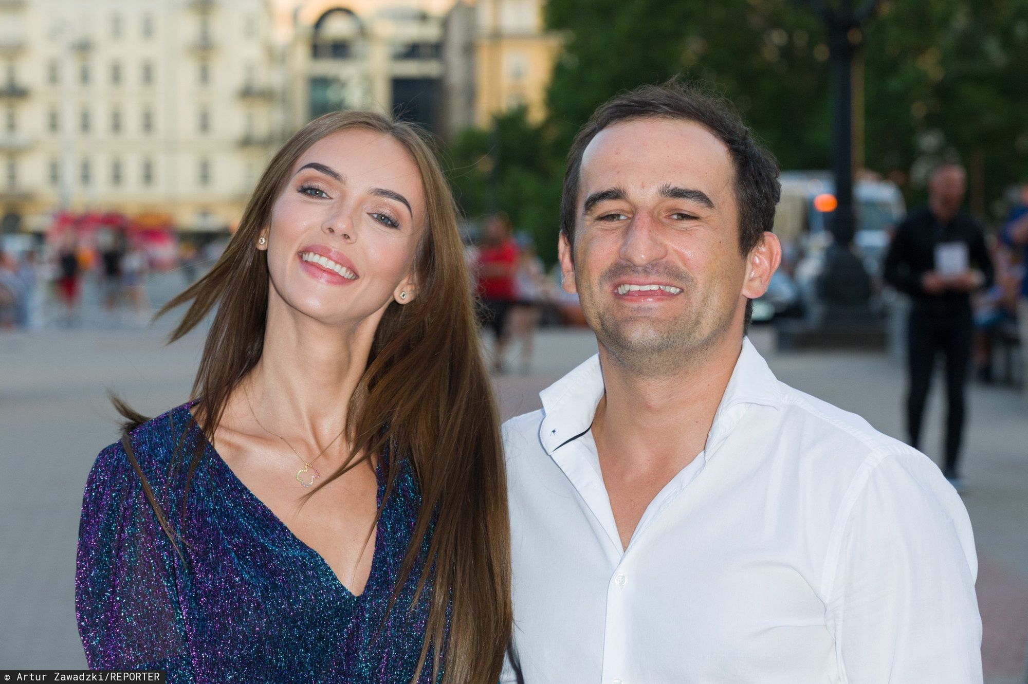 Marcela Leszczak i Michał Koterski
