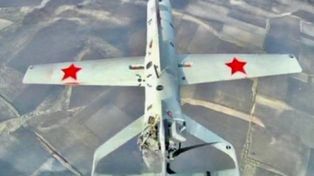 Dziwny dron nad Ukrainą. Dostrzegli go w locie