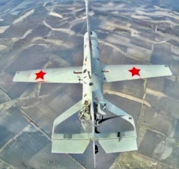 Dziwny dron nad Ukrainą. Dostrzegli go w locie