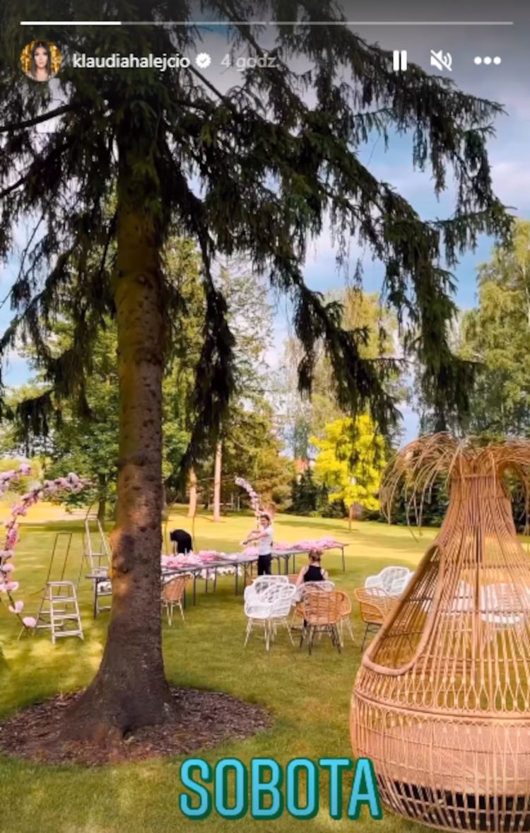 Tak wyglądała impreza urodzinowa córki Klaudii Halejcio