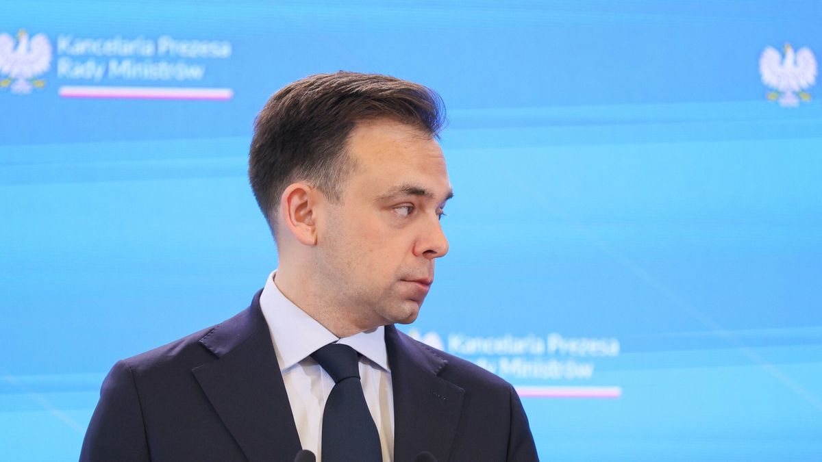 Minister finansów Andrzej Domański