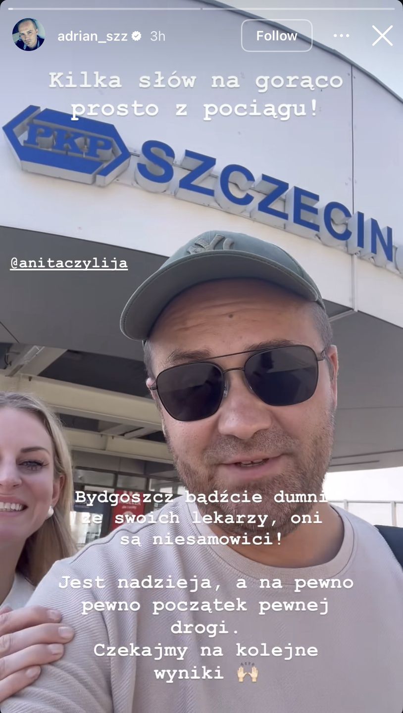 Adrian Szymaniak i Anita Szydłowska