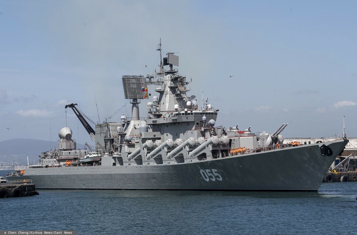 USA obserwuje rosyjski krążownik. Dotarł w pobliże Gibraltaru