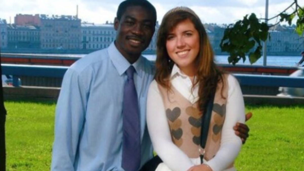 Wyszła za mąż za Afrykańczyka.