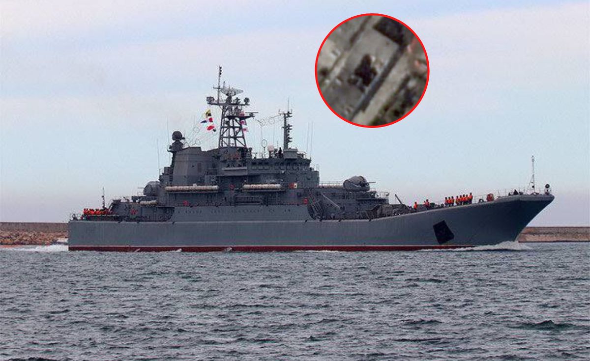 Ukraińcy zaatakowali wybrane cele Floty Czarnomorskiej
