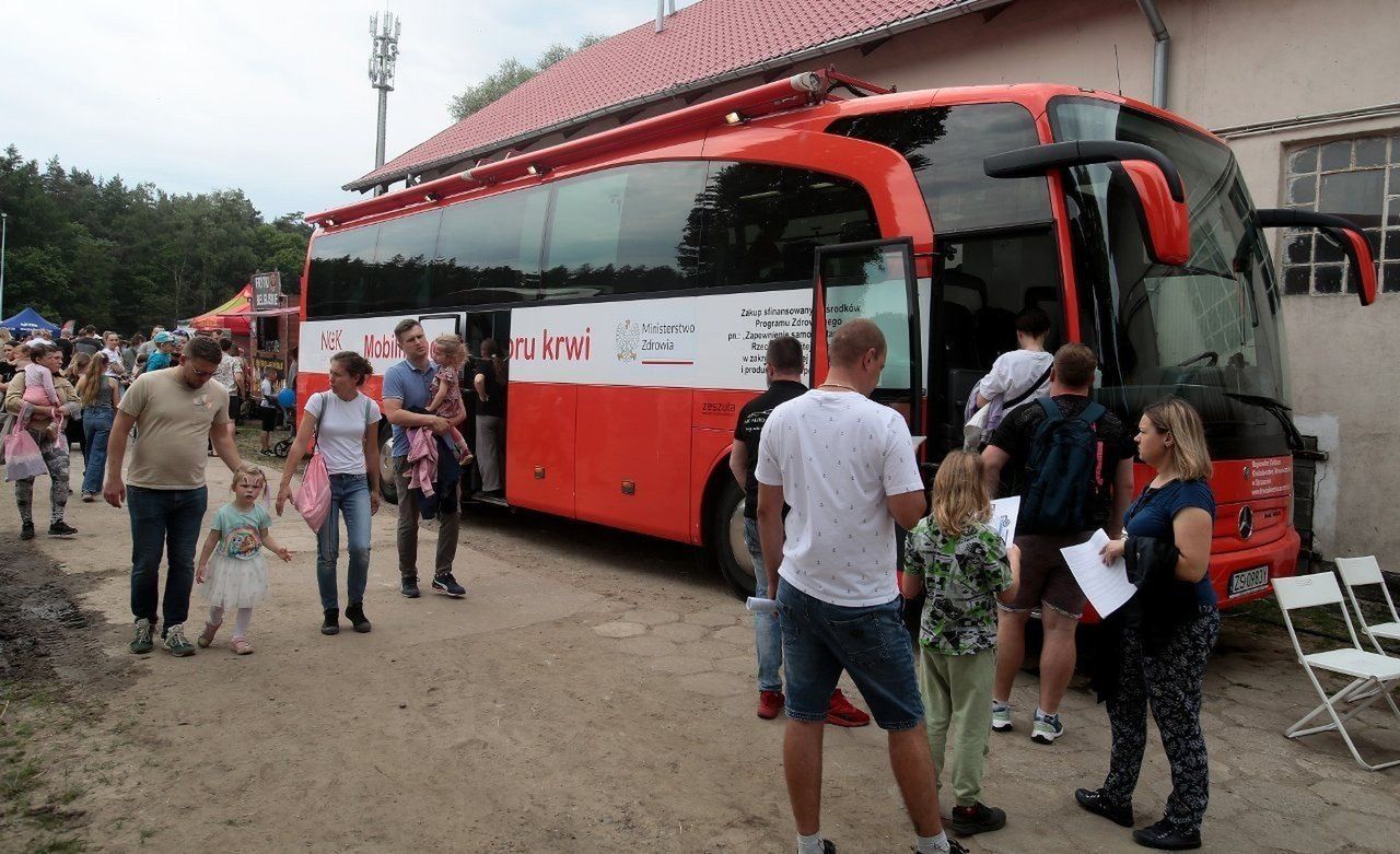 Dziwnów: 41 osób oddało krew podczas "Krwawego Festynu: