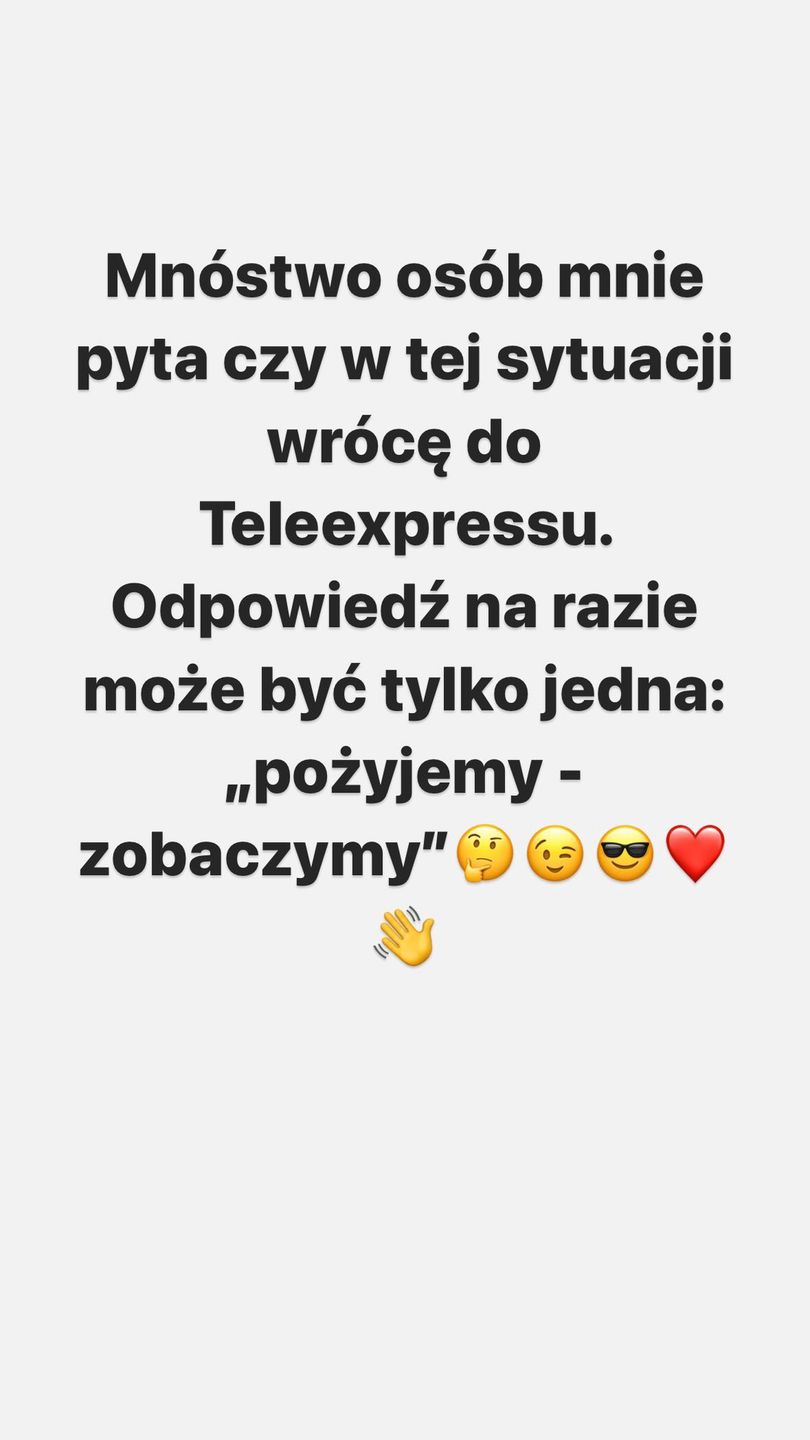 Maciej Orłoś wypowiedział się w kwestii powrotu do TVP