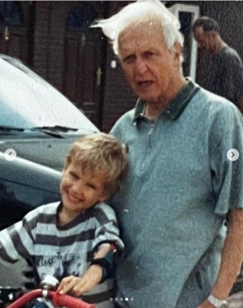 Maciej Musiał świętuje 98. urodziny dziadka