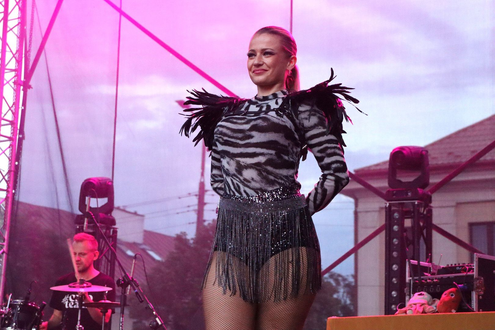 Tak wyglądał koncert Cleo w Łęczycy