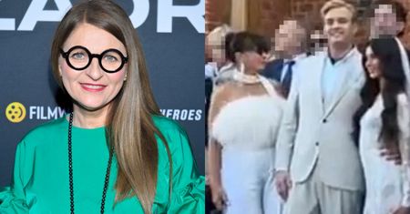 TYLKO NA PUDELKU: Irena Kamińska-Radomska ocenia jasną stylizację mamy Kevina Mgleja na jego ślubie z Roksaną Węgiel: "Popełniła faux pas"