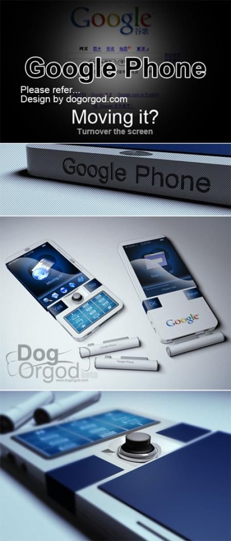 Zobacz zdjęcia projektu telefonu Google Phone 2