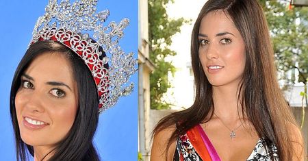 Miss Polski nagrywa "wizytówkę"...