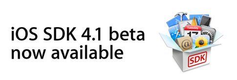 Apple udostępniło iOS 4.1 beta 2 - lista nowości
