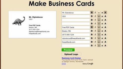 Zrób sobie wizytówki on-line 1