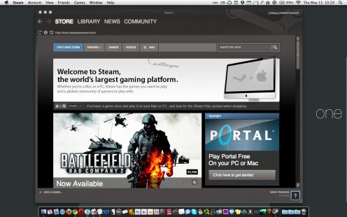 Steam na Mac już jest. Wesja na Linuxa, oficjalnie potwierdzona! Portal za darmo!