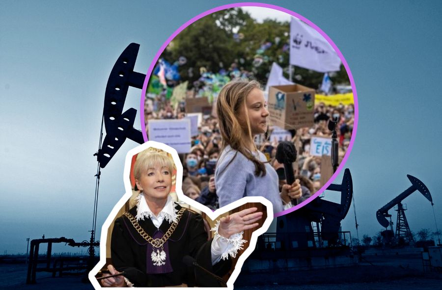 Greta Thunberg removed from protest. She received a fine just hours before