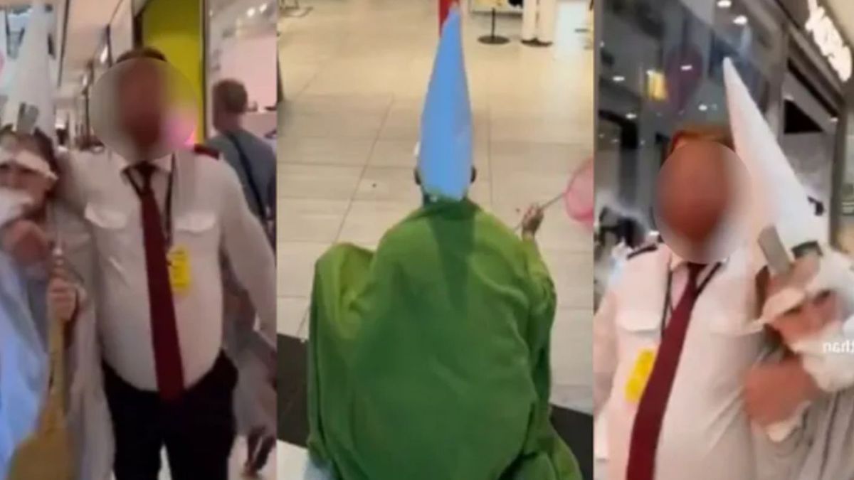 Gnom terroryzuje pracowników galerii. Reakcja ochroniarza hitem sieci 