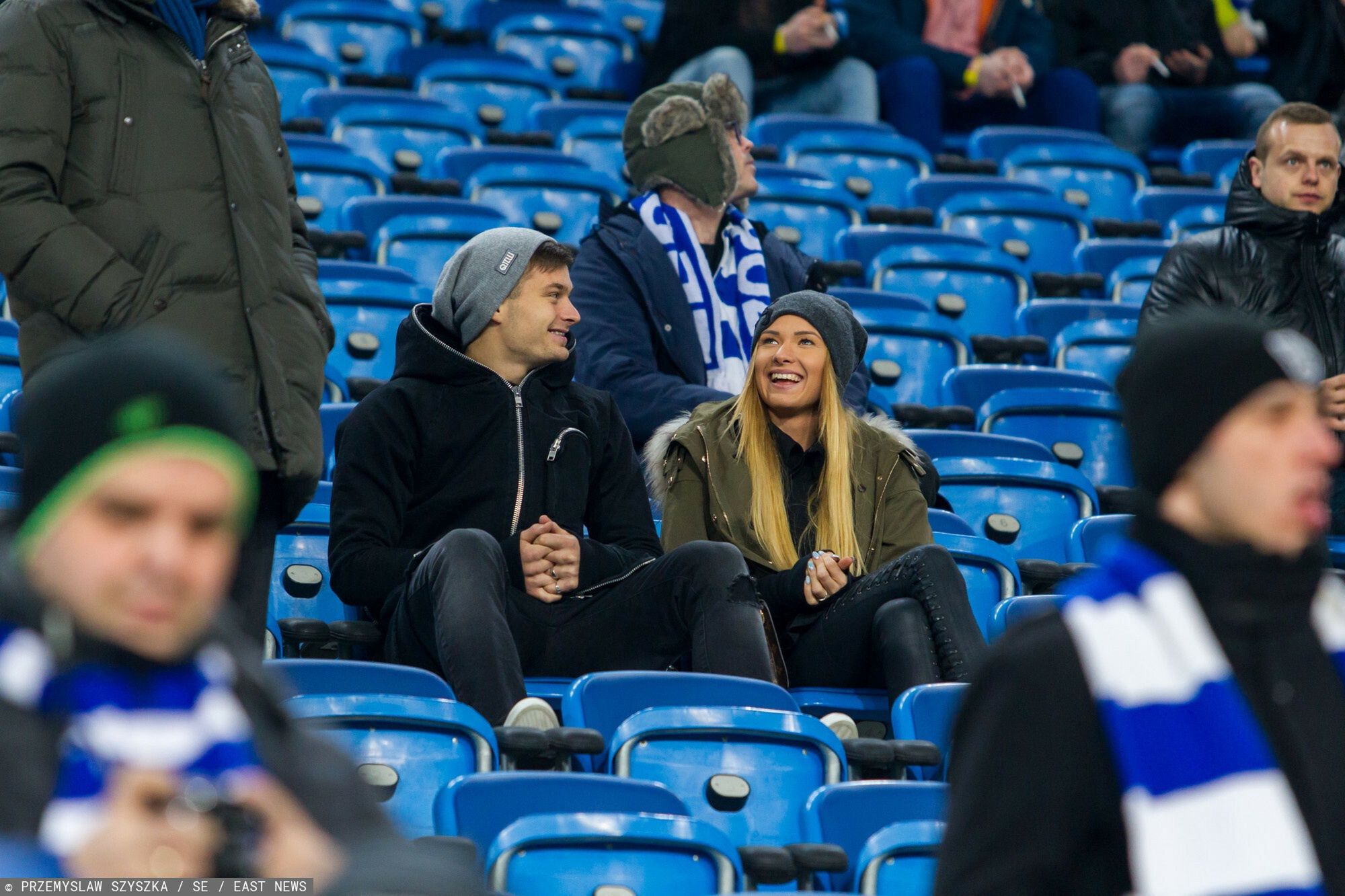 Karol Linetty i Wioletta Kanafa