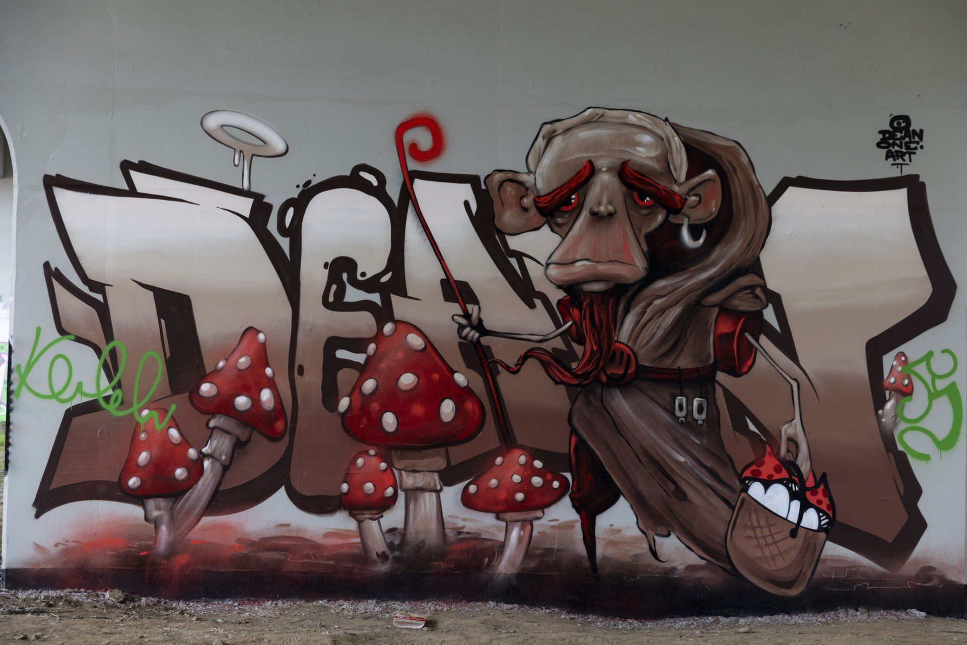 Park Kolejowy w Krakowie stał się galerią street artu. Warto to zobaczyć!