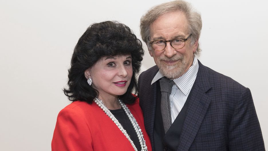 Yola Czaderska-Hayek i Steven Spielberg