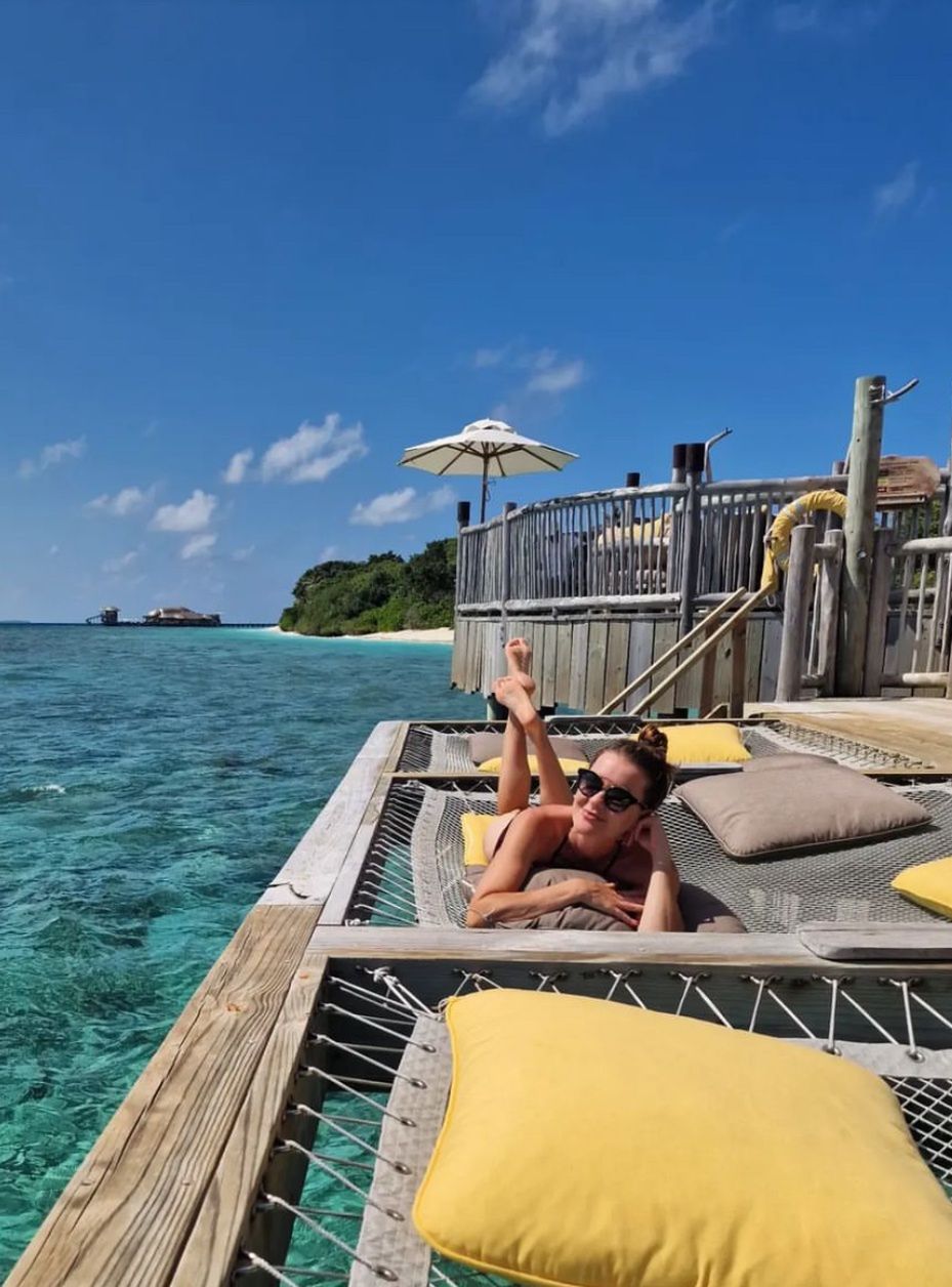 Agnieszka Radwańska relacjonuje rajskie wakacje