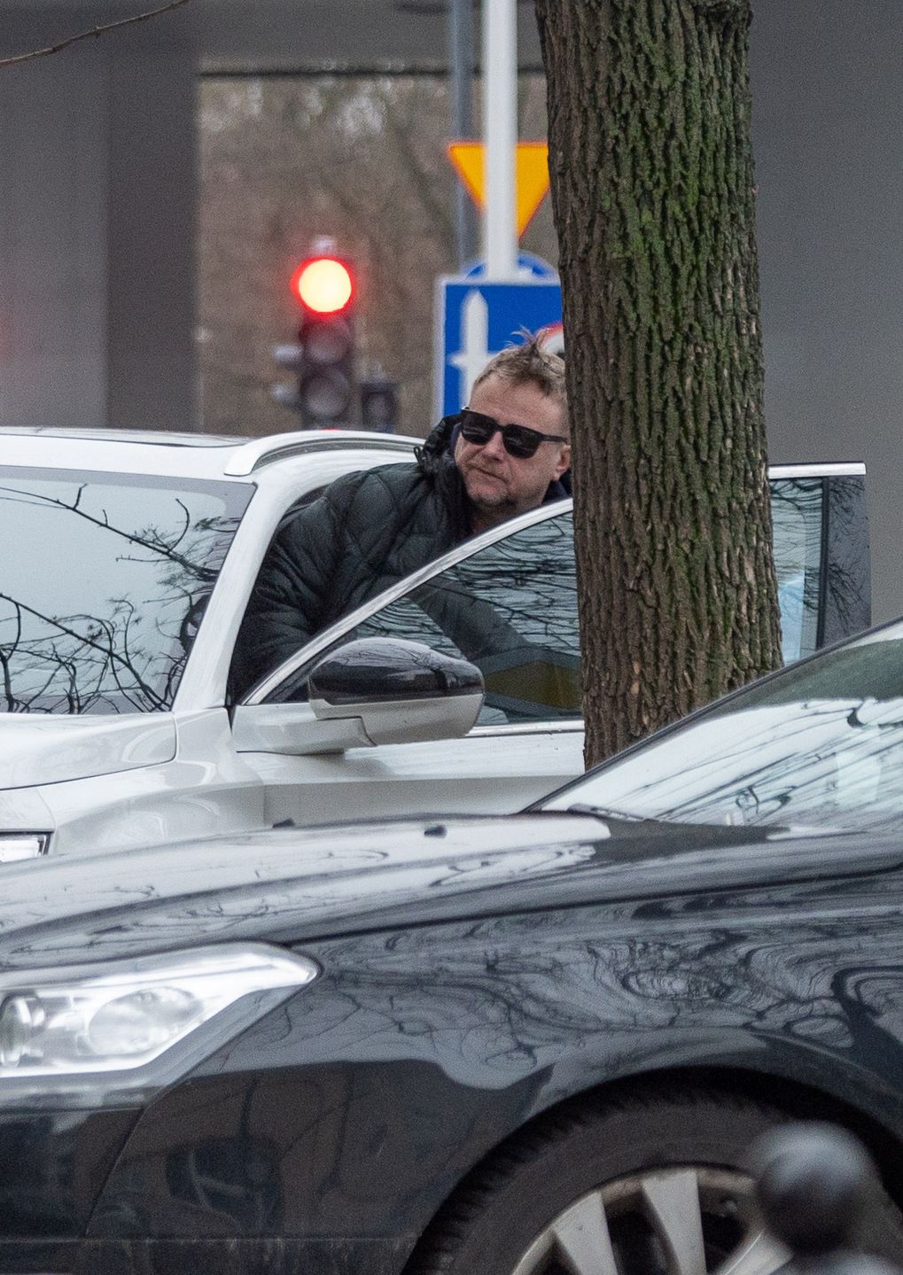 Dawno niewidziany Olaf Lubaszenko "przyłapany" na mieście 