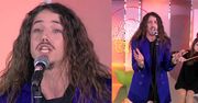 Michał Szpak śpiewa w "Dzień Dobry TVN"