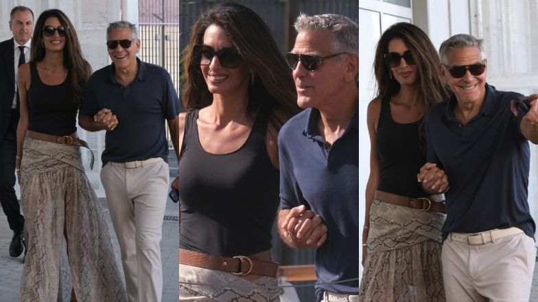George and Amal Clooney Shine at Venice Film Festival as Actor Receives Golden Lion - News Directory 3