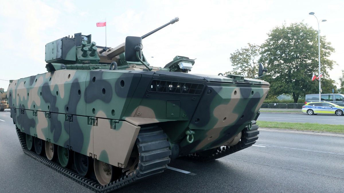 BWP Borsuk na defiladzie wojskowej, 2023 rok