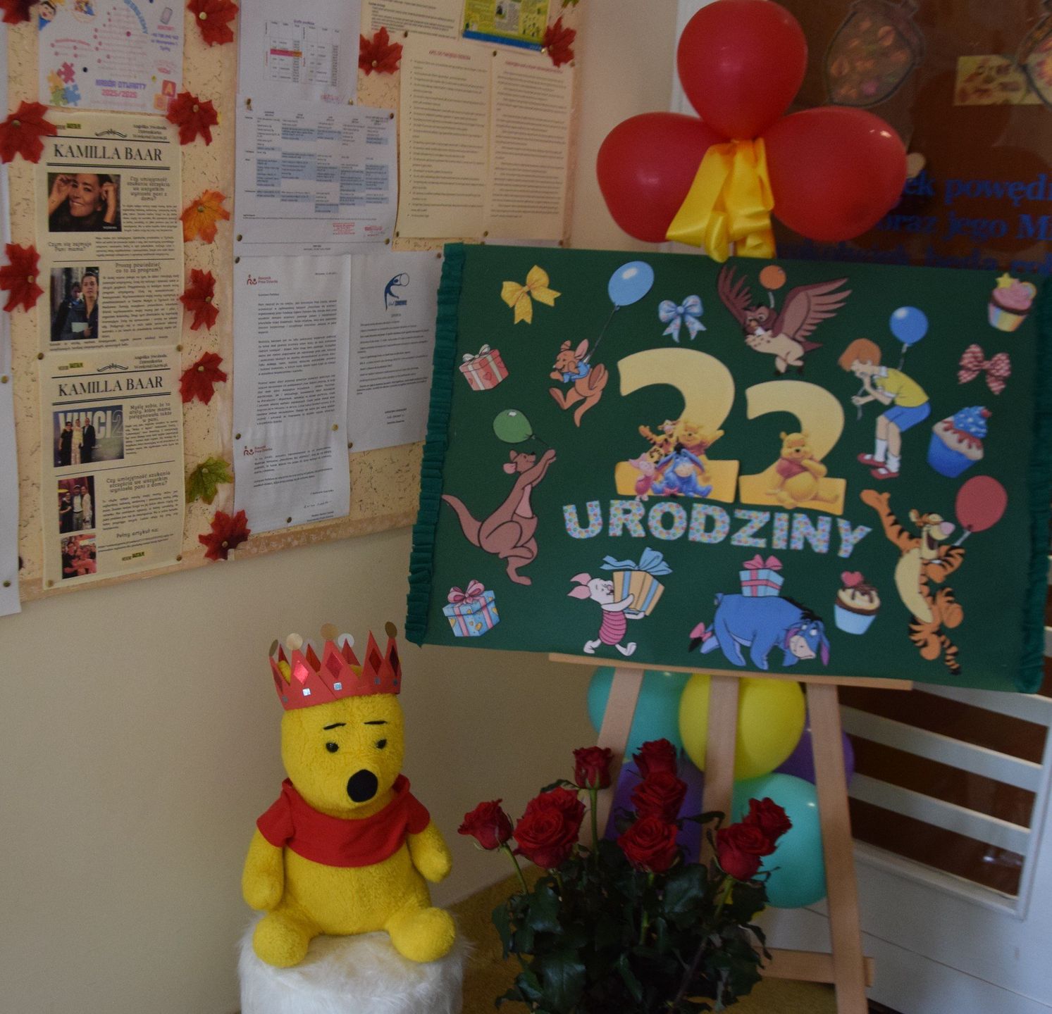 Dzień Nauczyciela w Przedszkolu Niepublicznym Kubusia Puchatka w Tychach i 22. urodziny patrona