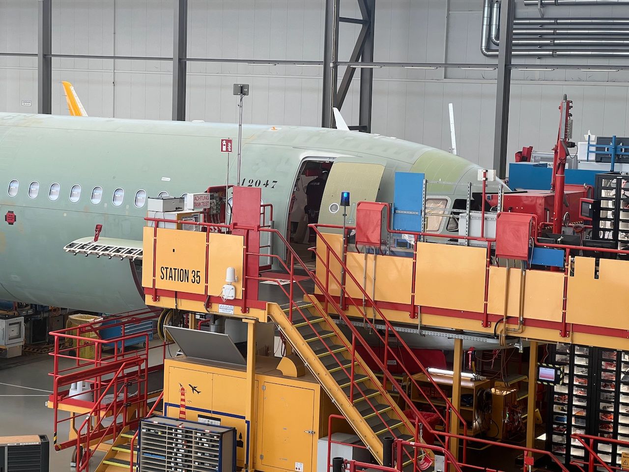 Fabryka Airbusa w Hamburgu
