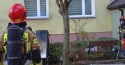 Pożar mieszkania na os. Rosochy w Ostrowcu Św. — jedna osoba poszkodowana