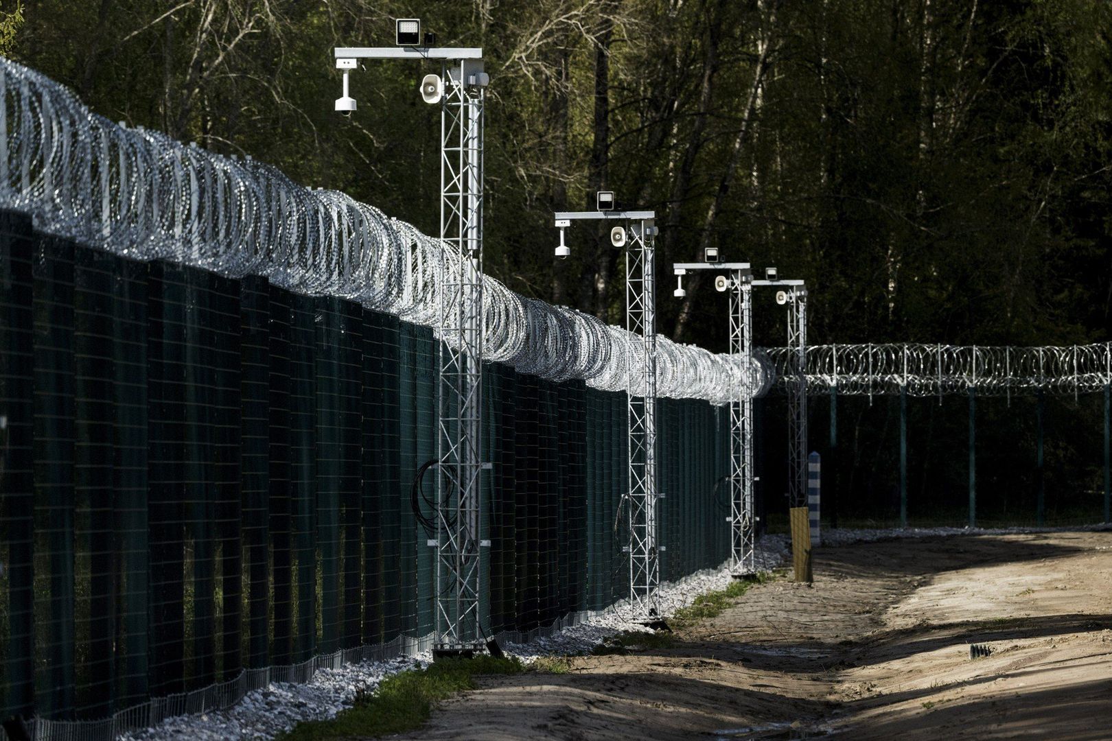 Nowy płot na granicy Finlandii z Rosją