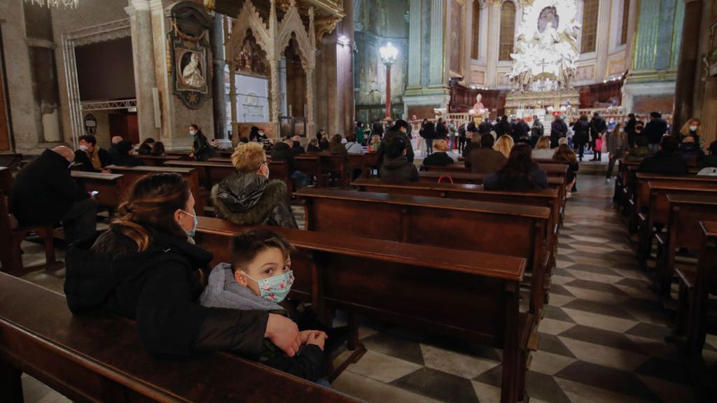 W Knurowie część rekolekcji odbyła się stacjonarnie