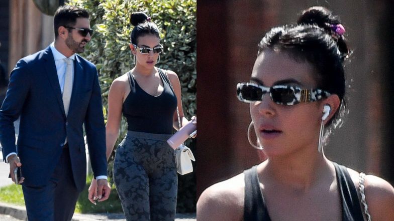 Georgina Rodriguez w drodze na siłownię w stylizacji za grube tysiące